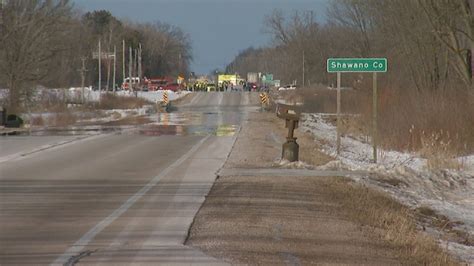 in the Town of Wittenberg. . Shawano county fatal accident